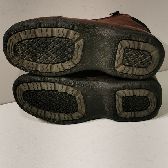 Saute Mouton Women's Zip Leather Ankle Boots - Picture 8 of 9